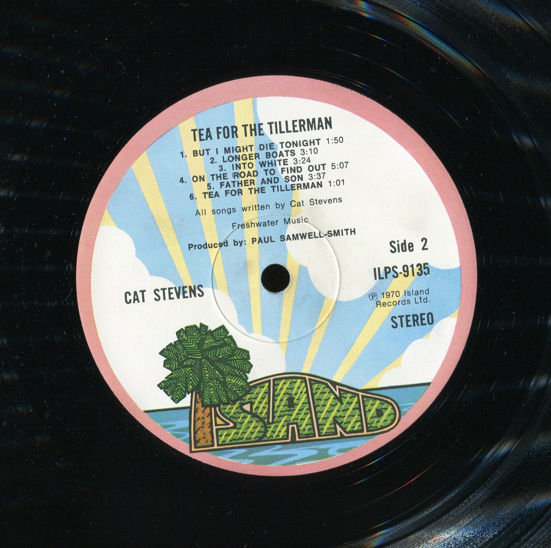 Cat Stevens  Tea For The tillerman : LP Label B
